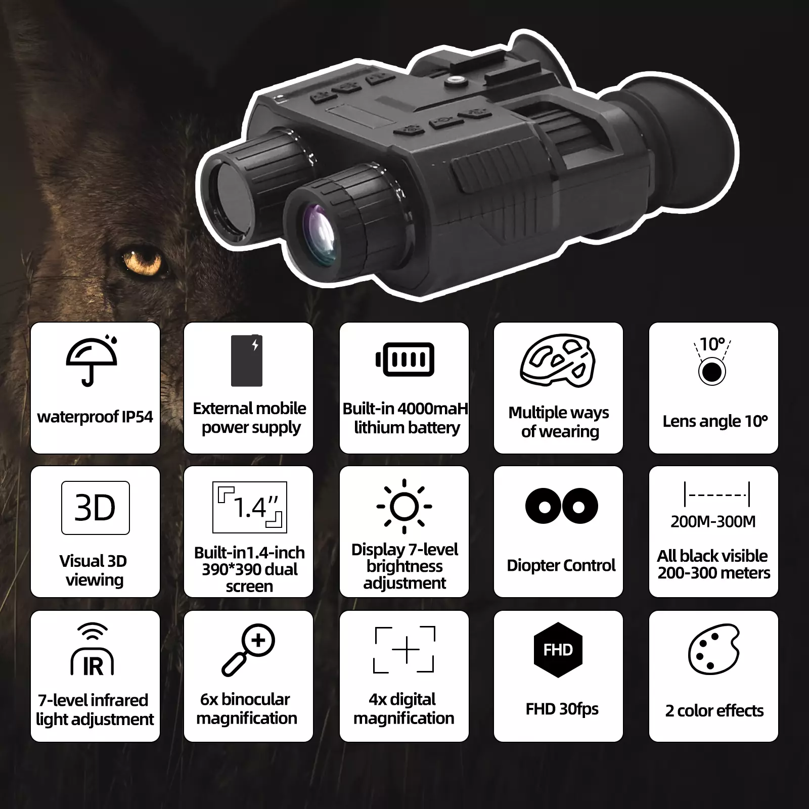 NV8000 Nachtsichtfernglas