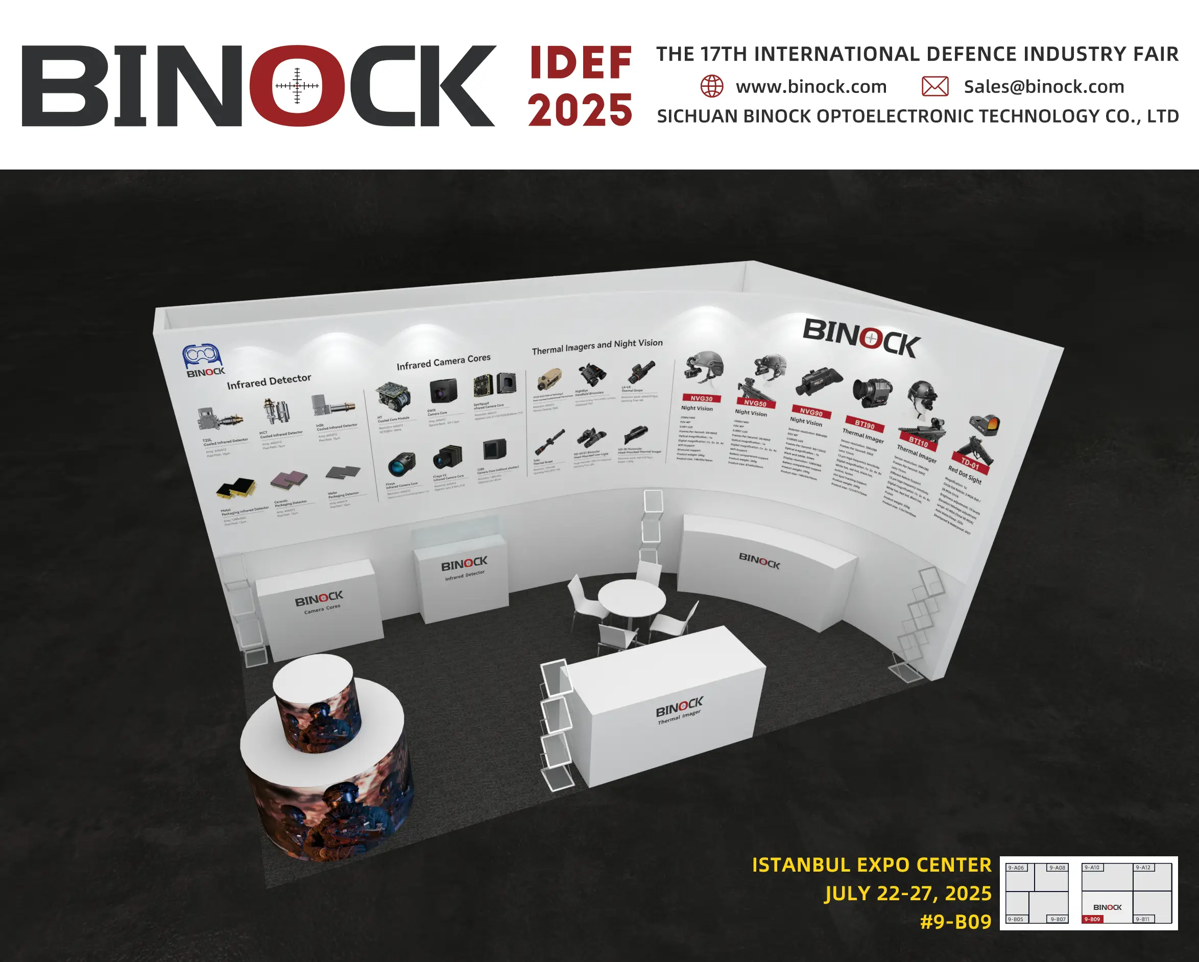 Mock-Bild für Binocks Ausstellung in der Türkei