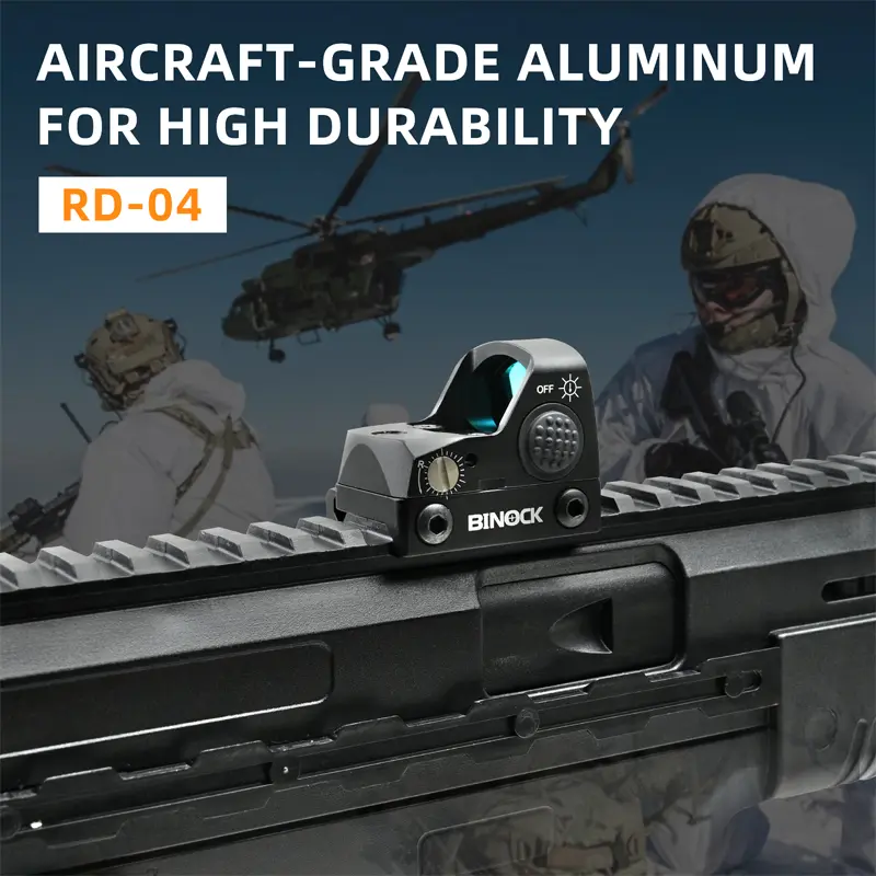 Leichte 1x Rotpunktoptik