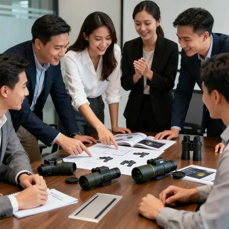 Verkaufs- und Nachverkaufsabteilung