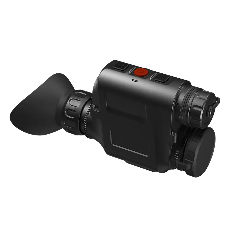 Fernglas-Thermomonokular für die Jagd Modell THM10 auf weißem Hintergrund