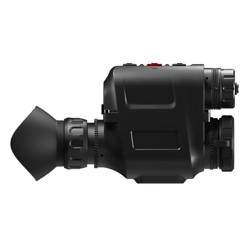 Fernglas-Thermomonokular für die Jagd Modell THM10 auf weißem Hintergrund